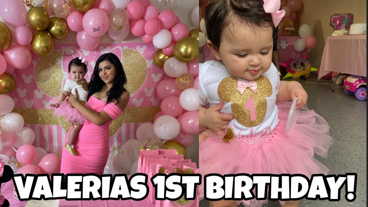 VALERIAS FIRST BIRTHDAY💗 TEEN MOM//Setting up+Opening gifts!