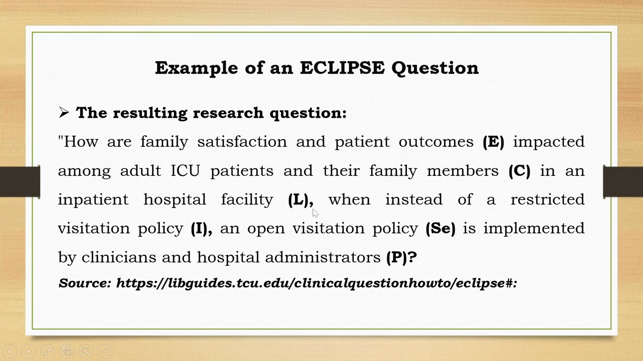 LESSON 17  THE ECLIPSE  MODEL
