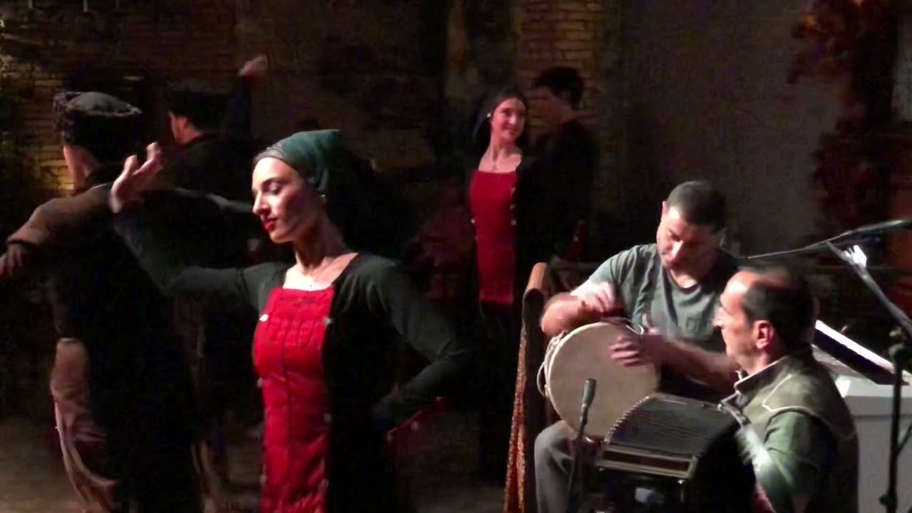 Monday performance in Ethnographer restaurant in Tbilisi 