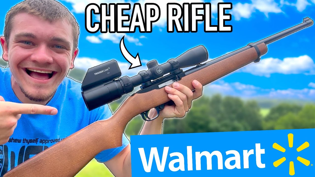 Eating Only What I Hunt with Walmart's Cheapest 22 Rifle!