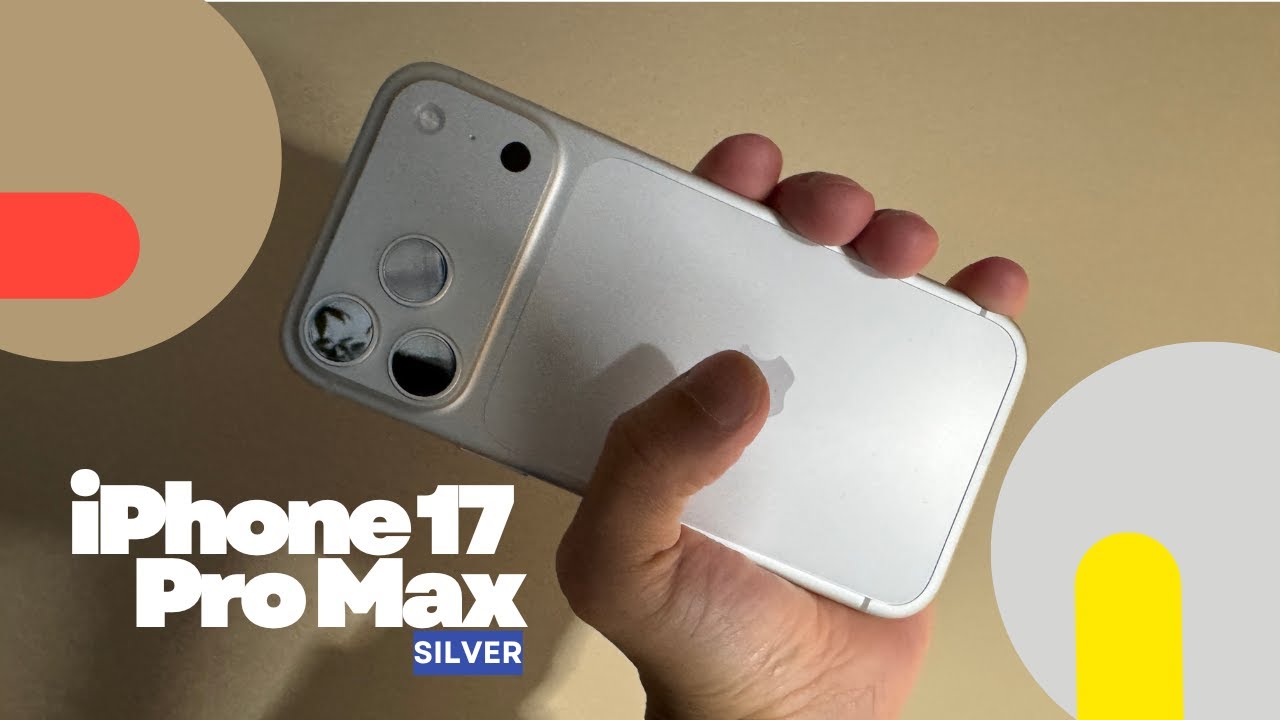 iPhone 17 Pro Max Silver (256GB) - Unboxing