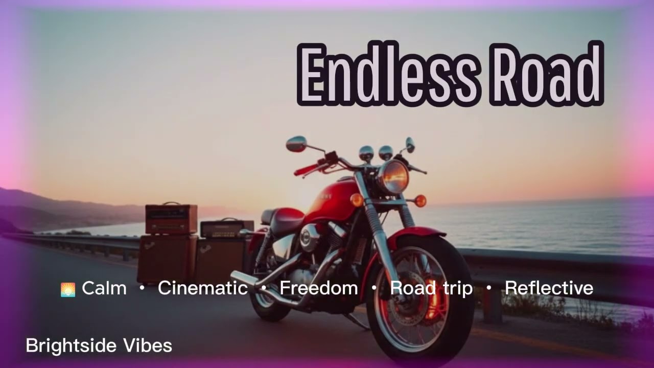 Endless Road 🌅 Peaceful Dawn Drive Music | Chill Highway Ride