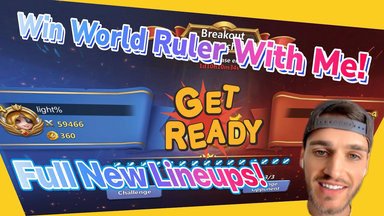 World Ruler S42 You Can Win!!! Full Lineups! Castle Clash