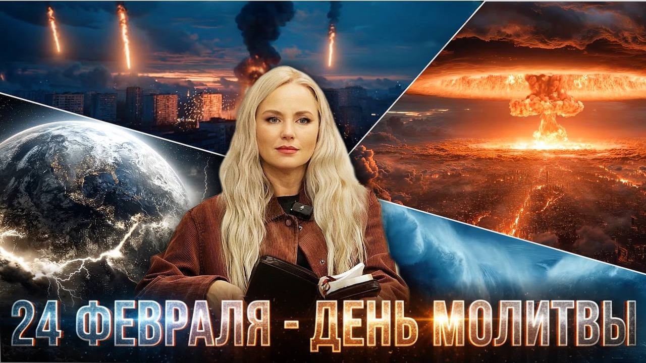 УЖАСНОЕ началось 24 февраля! СИЛЫ НЕБЕСНЫЕ ПОКОЛЕБЛЮТСЯ. Национальный день молитвы остановит горе