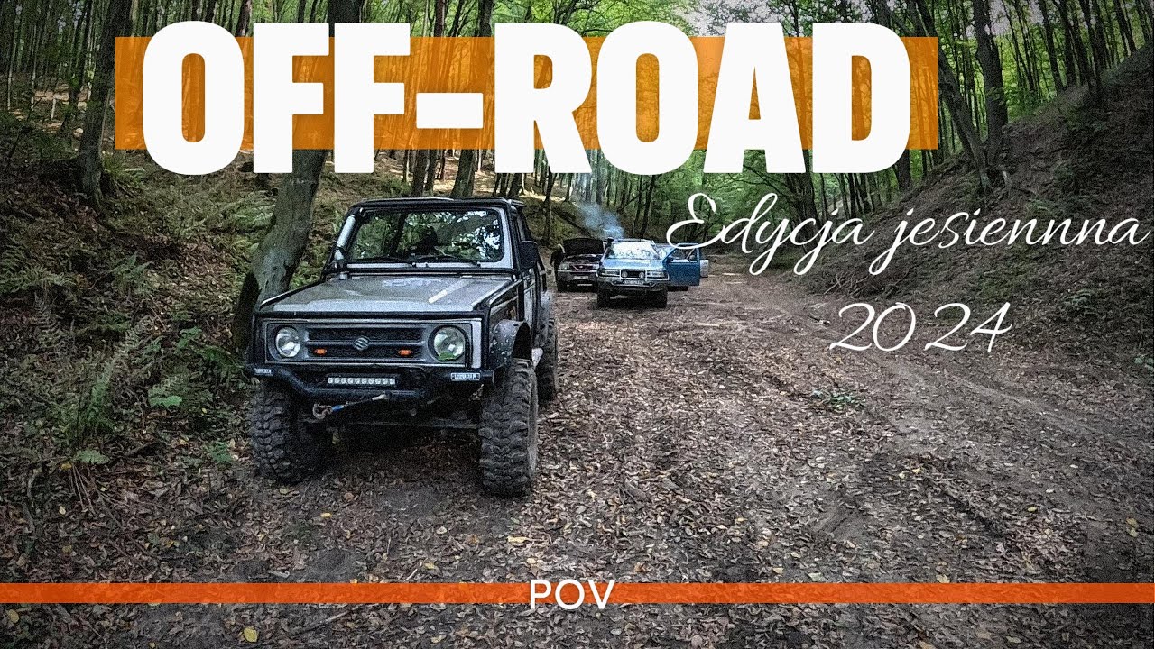 Off-Road Jesień 2k24 || Suzuki Samurai, Opel Frontera, Nissan Terrano 2 || POV