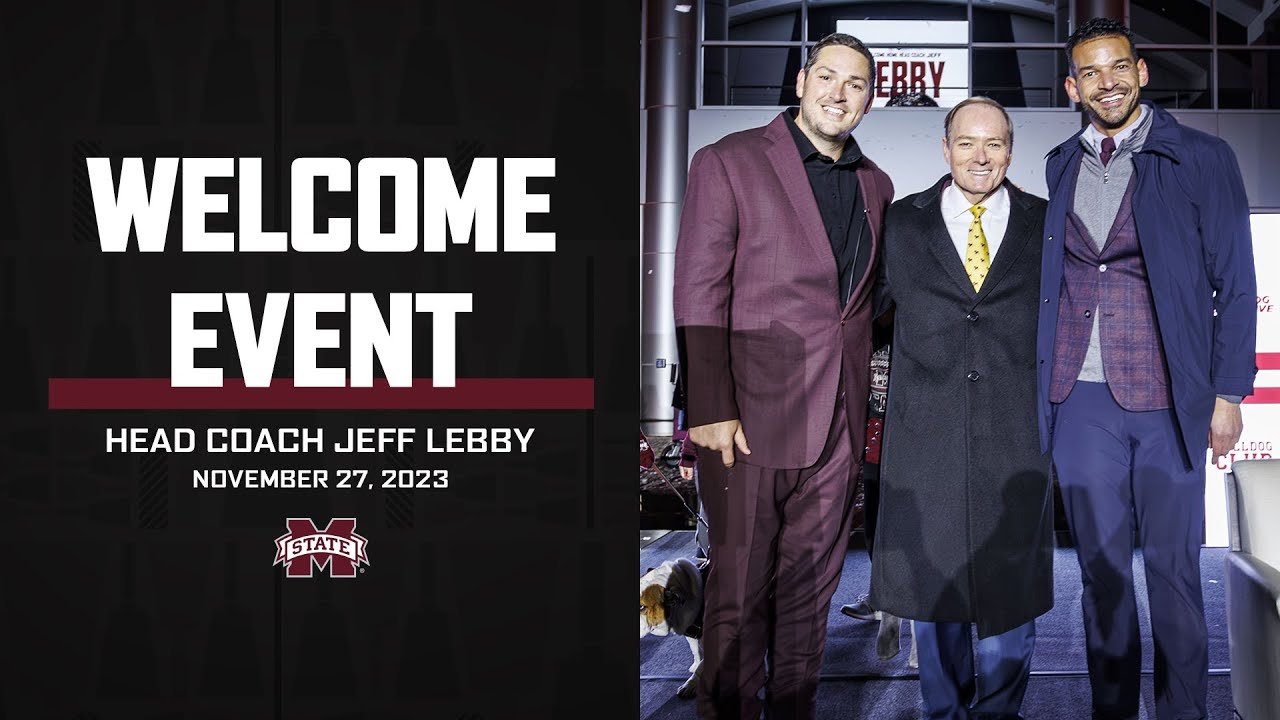FOOTBALL | Jeff Lebby Welcome Event 11/27/23