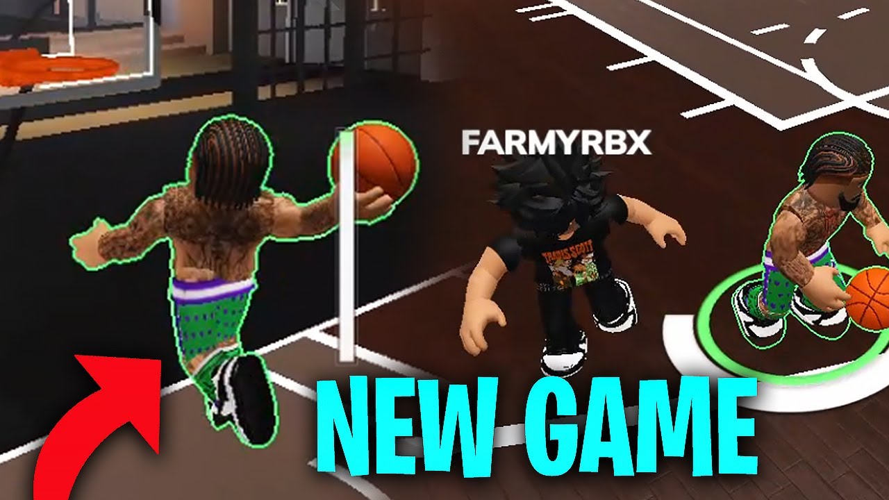Эта новая баскетбольная игра Roblox PLAYGROUND BASKETBALL просто потрясающая