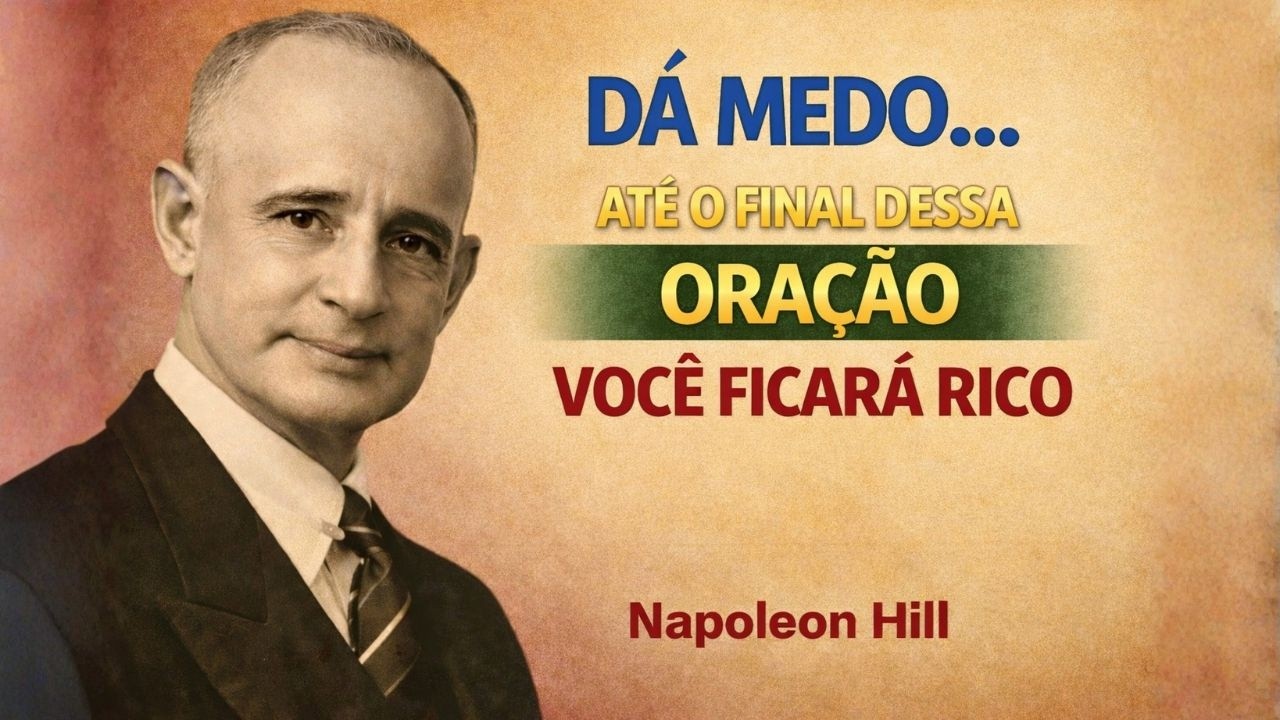 DÁ MEDO… O Que Acontece Antes do Fim Desta Oração Pode Mudar Sua Vida | Napoleon Hill