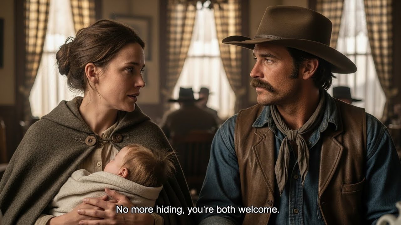 She Was Hiding a Baby Under Her Cloak, The Cowboy Said 