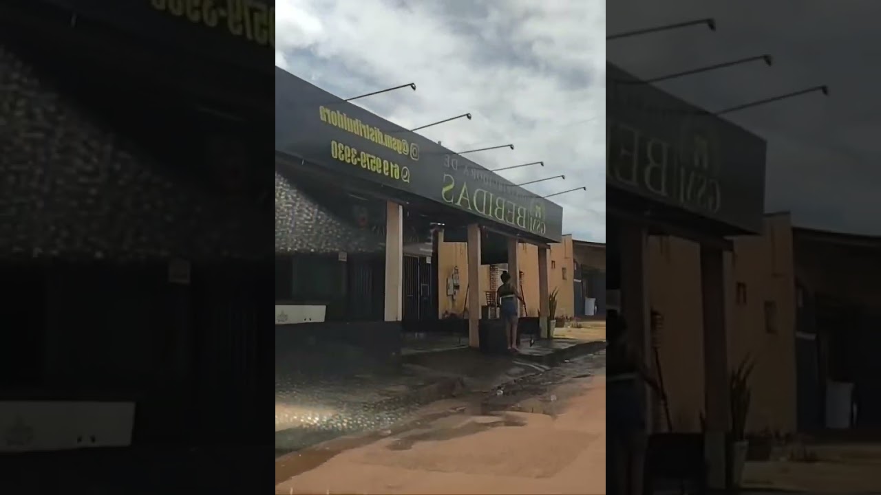 Nas ruas de Valparaíso de Goiás 