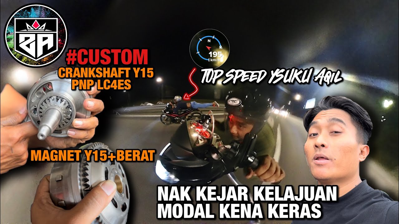 TOPSPEED YSUKU AQiL SPEC 65 | BARANG CUSTOM KEJAR KELAJUAN 📈📈