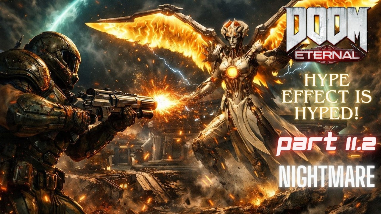DOOM Eternal! Прохождение на уровне сложности - кошмар! Часть 11.2 - УРДАК !