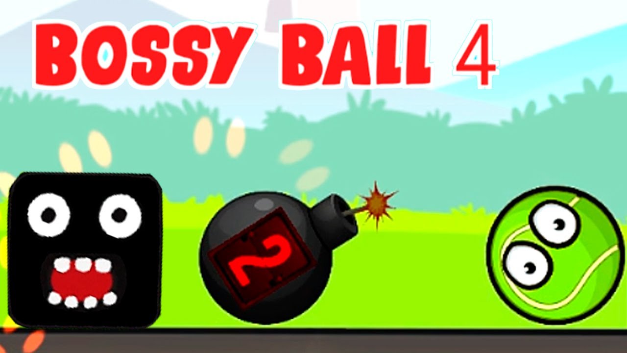 Bossy Ball клон Rad Ball 4 прохождение логической игры ПРИКЛЮЧЕНИЕ Красный Шарик на андроид #1