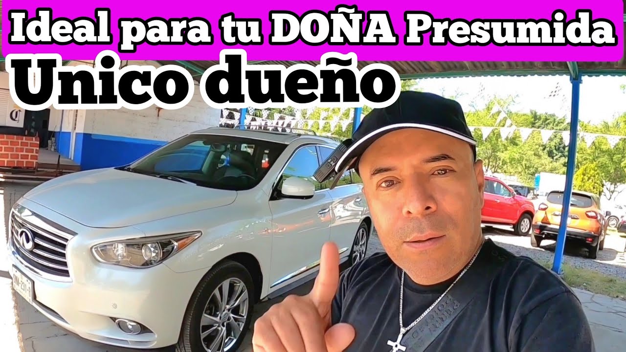 3 filas de asientos INFINITY QX60 camionetas familiares, video entretenido