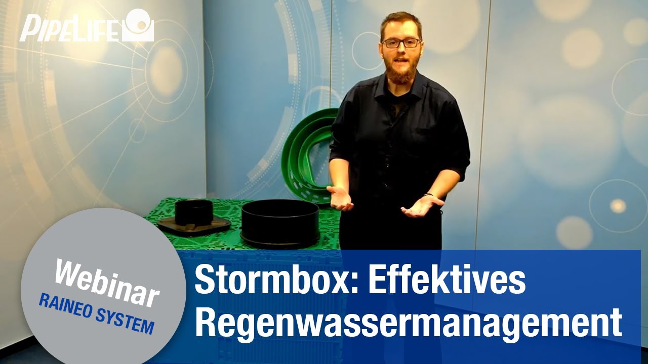 Effektives Regenwassermanagement mit dem Pipelife Boxensystem STORMBOX