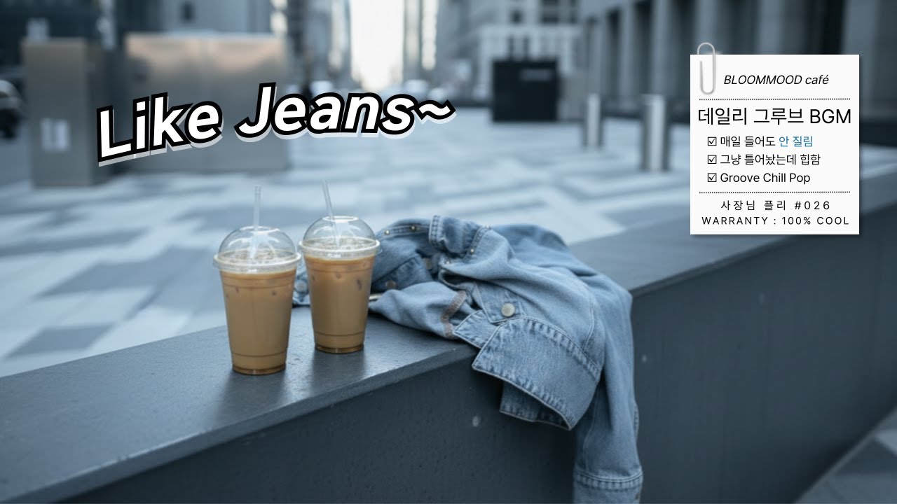 사장님 플리 👖 “이 음악 뭐예요?” 손님 반응 오는 데님 감성 | 카페 BGM