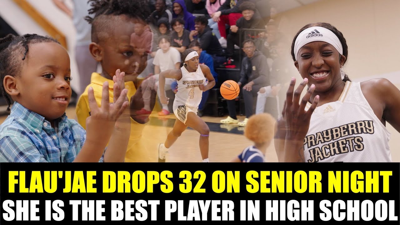 Mcdonalds All American Flau'Jae Johnson is the Best Player in the country She went Off Senior Night