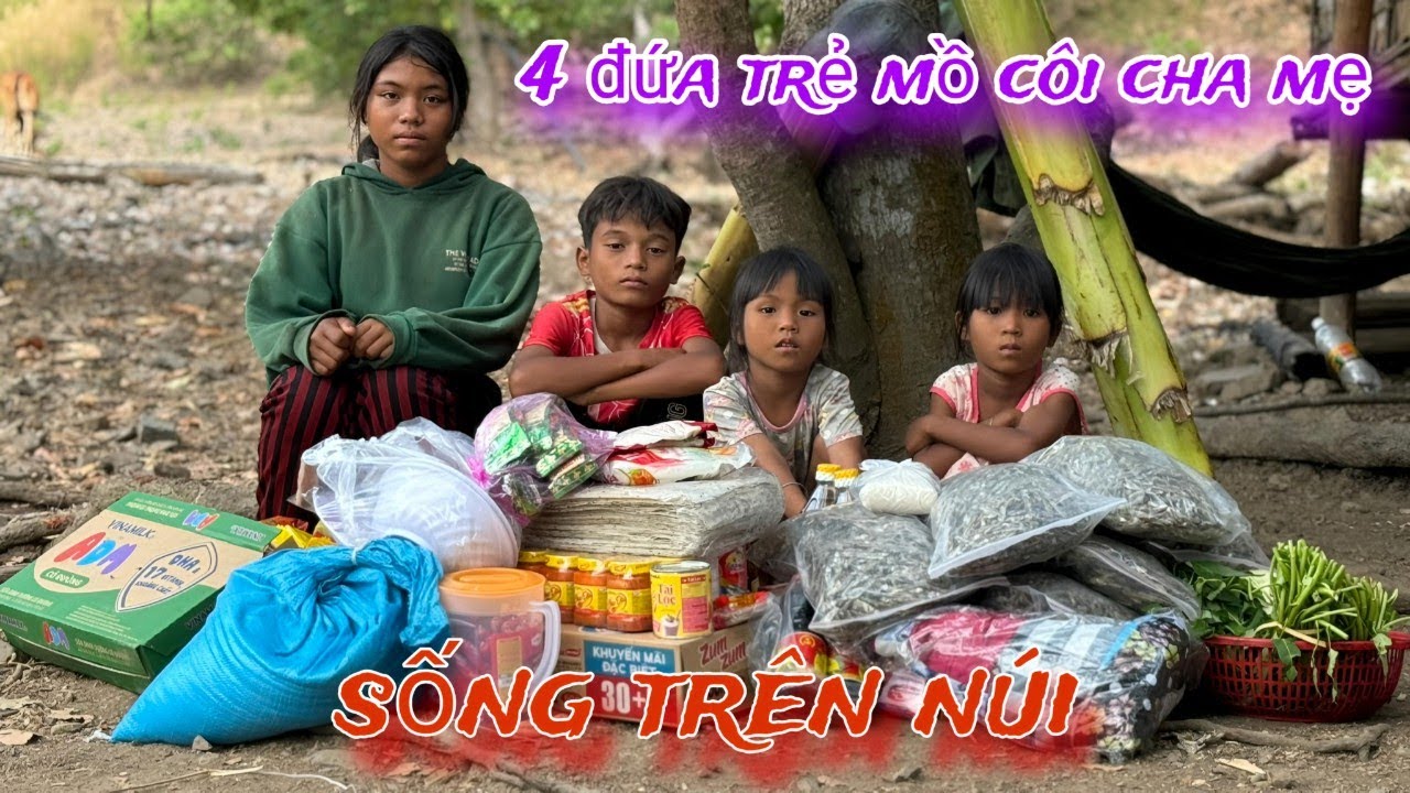 Tương lai 4 đứa trẻ MỒ CÔI sẽ ra sao..? Khi không còn cha mẹ /219