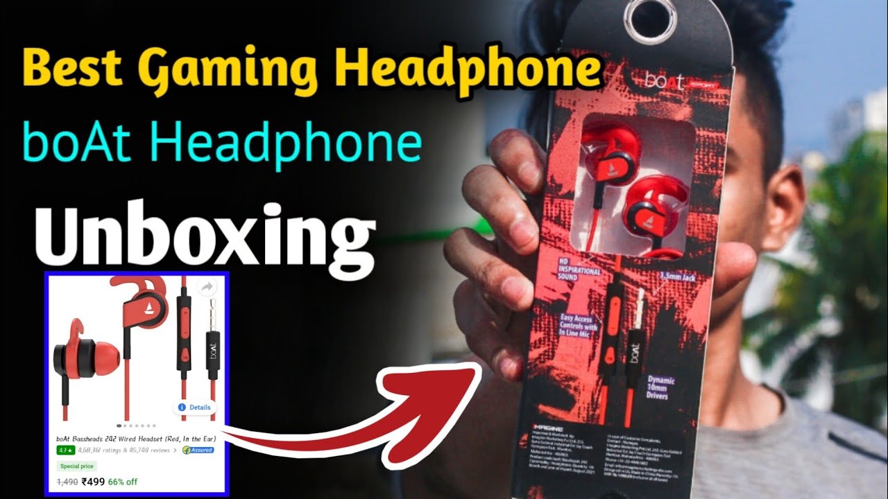 Best Gaming Headphone Unboxing in Hindi | boAt Headphone Unboxing | Best Low Price Gaming Headphone