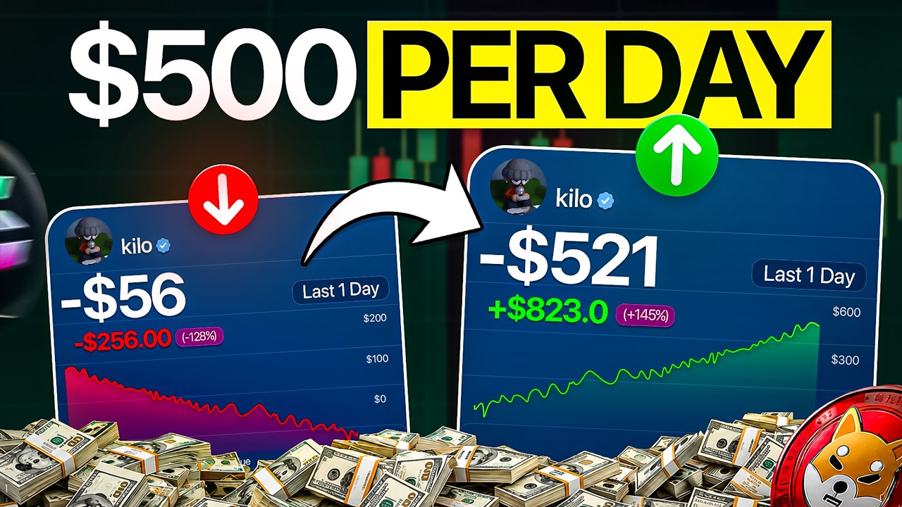I Make $500/Day Trading Dumb Memecoins (Lazy Strategy)