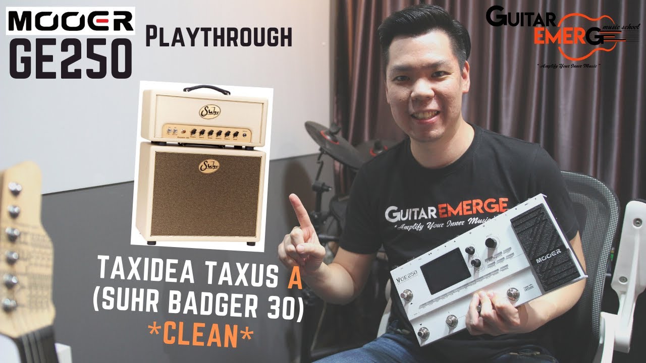 Mooer GE 250 - Taxidea Taxus A (Suhr Badger 30) Clean Patch Playthrough