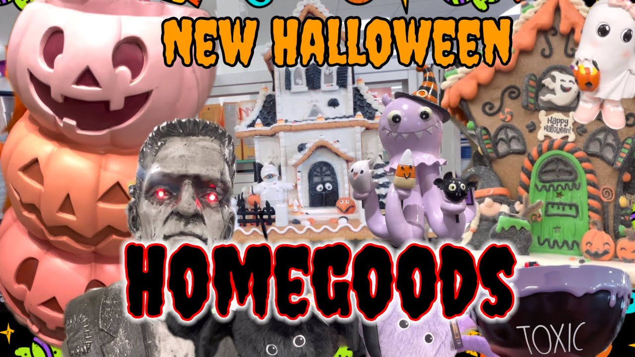 Lots NEW  Halloween Spookylicious Finds @ HOMEGOODS!💀🎃👻
