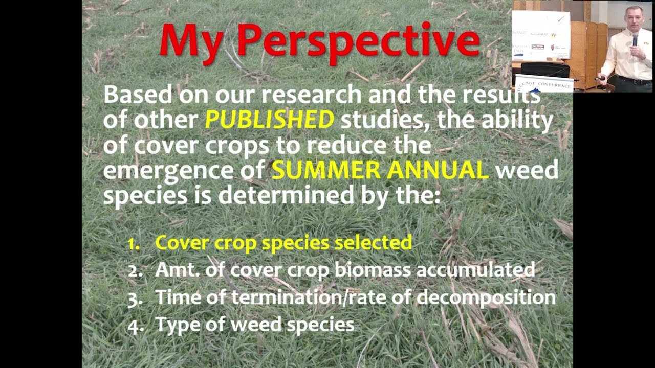 Cover Crops and Weed Pressure