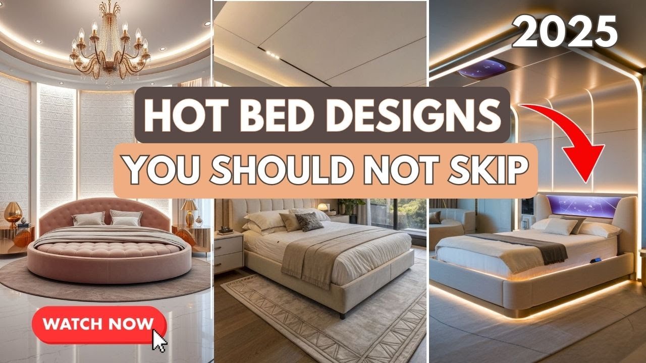 The HOTTEST Bedroom Design Trends of 2025 Revealed | Modern Bed Designs 2025