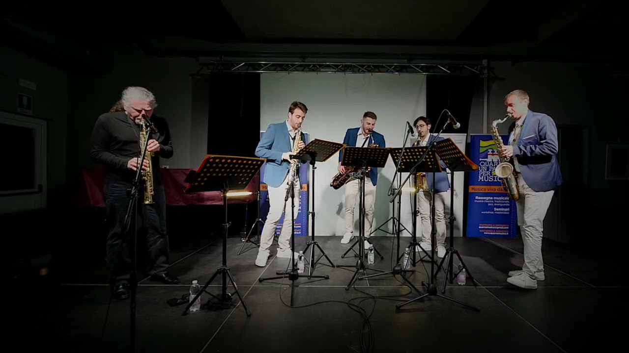 Alma Saxophone Quartet feat JAVIER GIROTTO