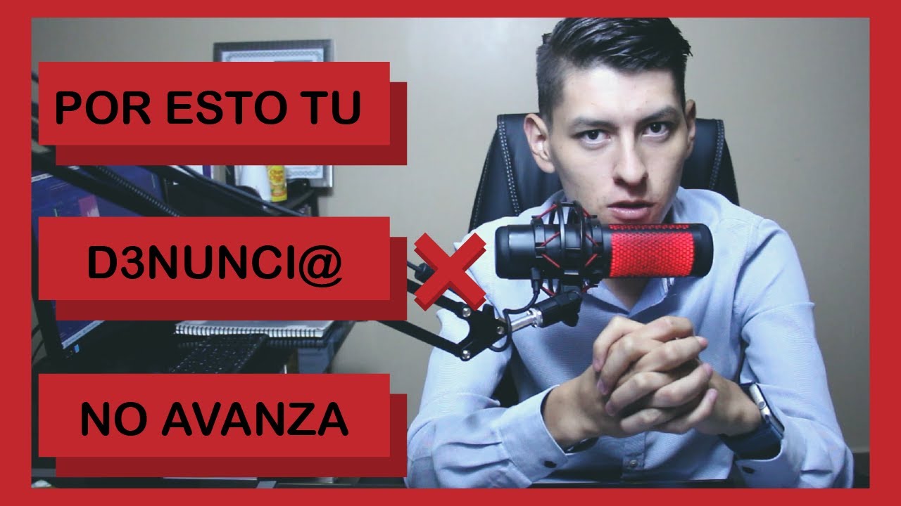POR ESTO NO PROCEDE TU DENUNCIA EN EL MP