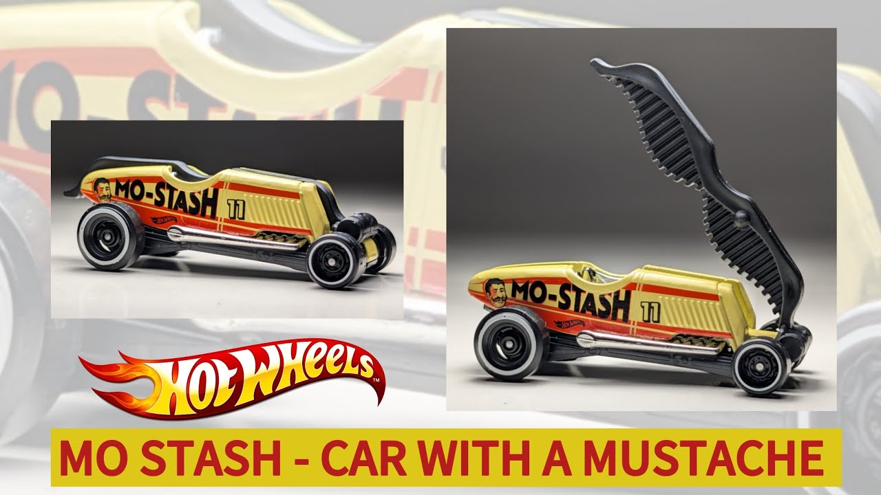 Hotwheels Mo Stash - A hotwheels with Mustache