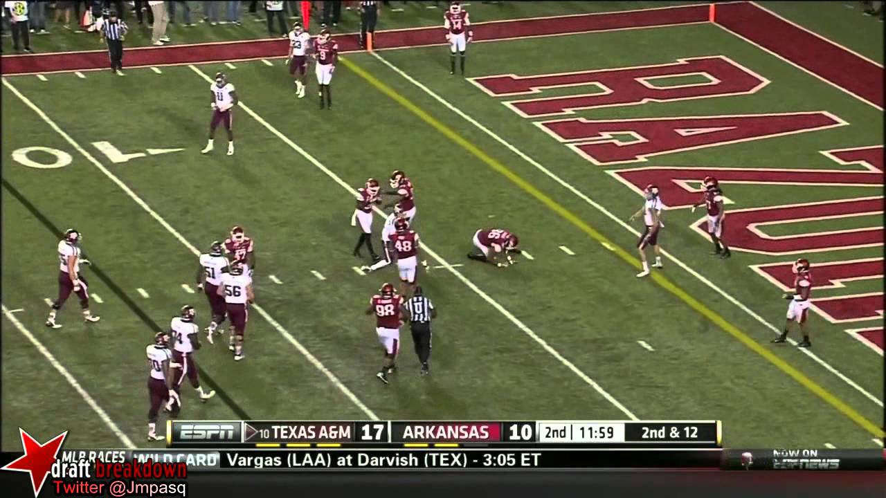 Johnny Manziel vs Arkansas 2013