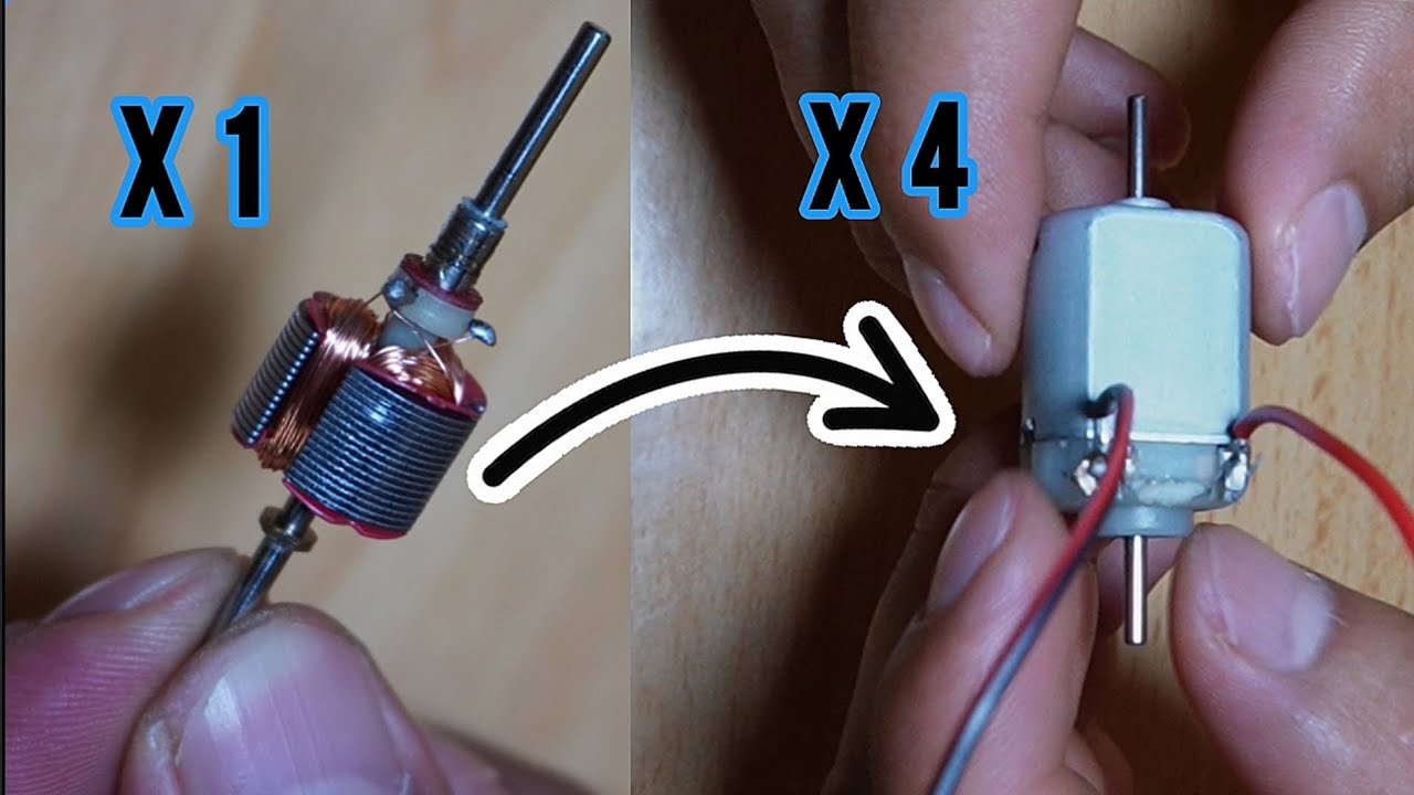 como aumentar la POTENCIA DE UN MOTOR x 4 🙀 convierte un motor simple a 1 con mucha potencia.