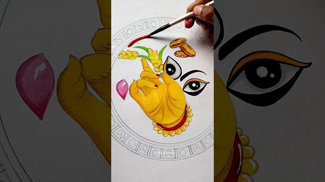 Maa Laxmi Drawing 
