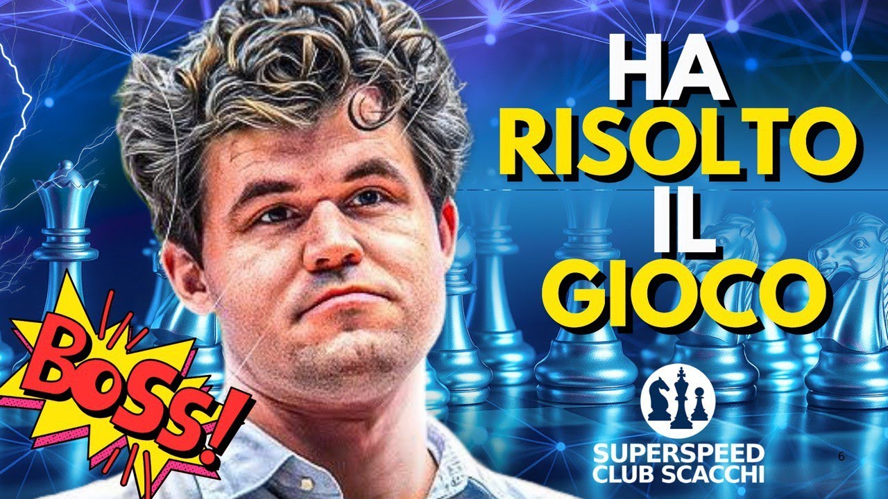 Carlsen Inventa Una Trappola Micidiale in 12 Mosse e Mette FINE agli Scacchi