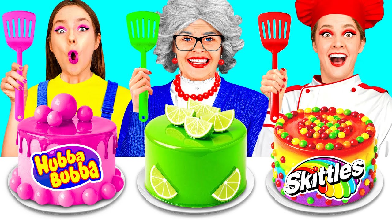 Кулинарный Челлендж: Я против Бабушки | Вкусные Кухонные Лайфхаки от Funny Funny