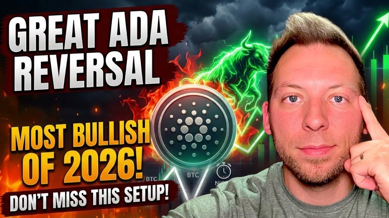 CARDANO &mdash; Великий разворот ADA?! Самый бычий прогноз на 2026 год! Не пропустите этот сетап!