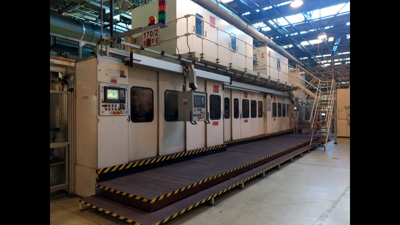 NAGEL 8 VS 8-60 + 2 VS 10-100 T honing machine