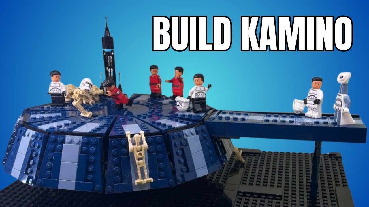 I Built a LEGO Kamino MOC - Star Wars