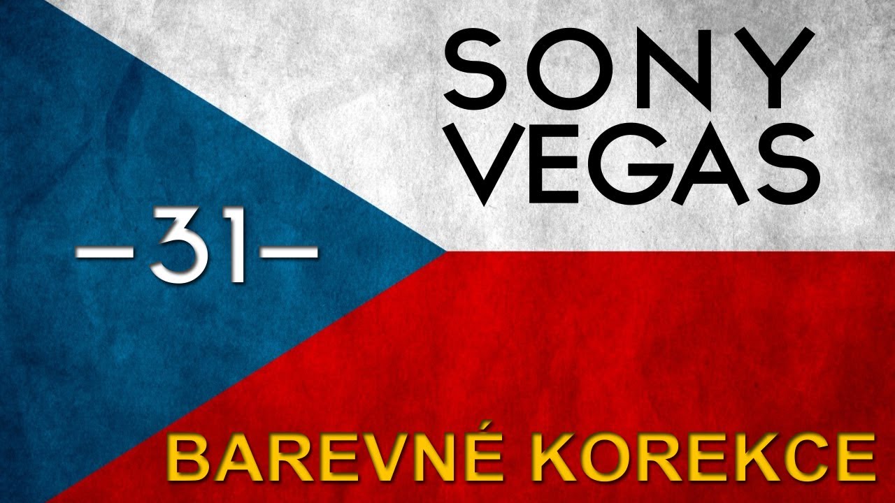 CZTUTORIÁL - Sony Vegas - Barevné korekce