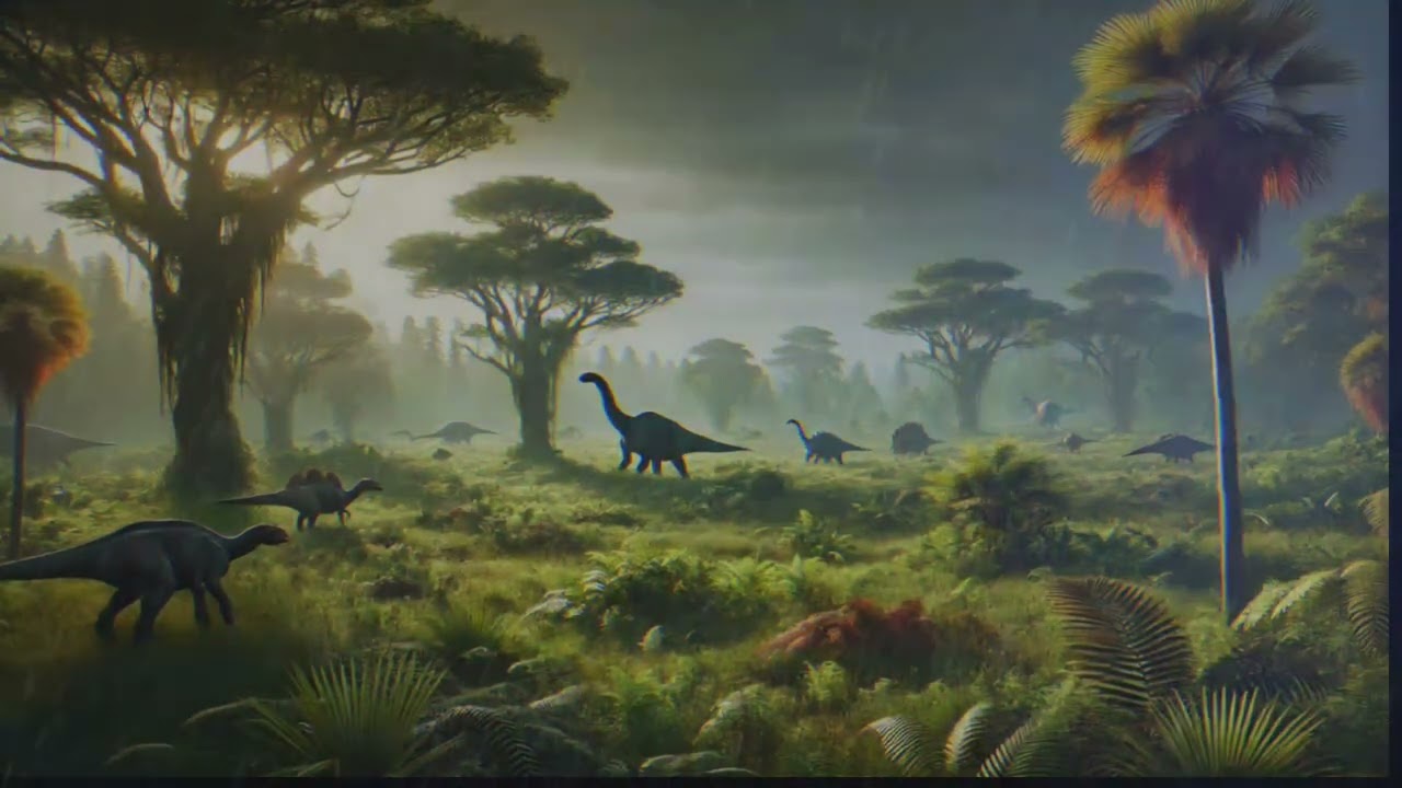 Jurassic Rainstorm Ambiance