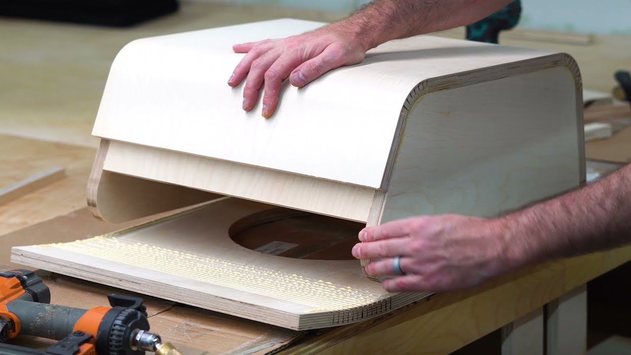 A more elegant sub woofer enclosure