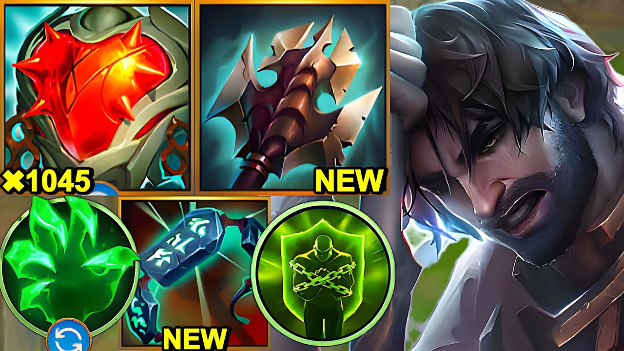 Wild Rift China Jayce - NEW Heartsteel MAX TANK JAYCE BUILD RUNES - Arcane Survivor Jayce Skin