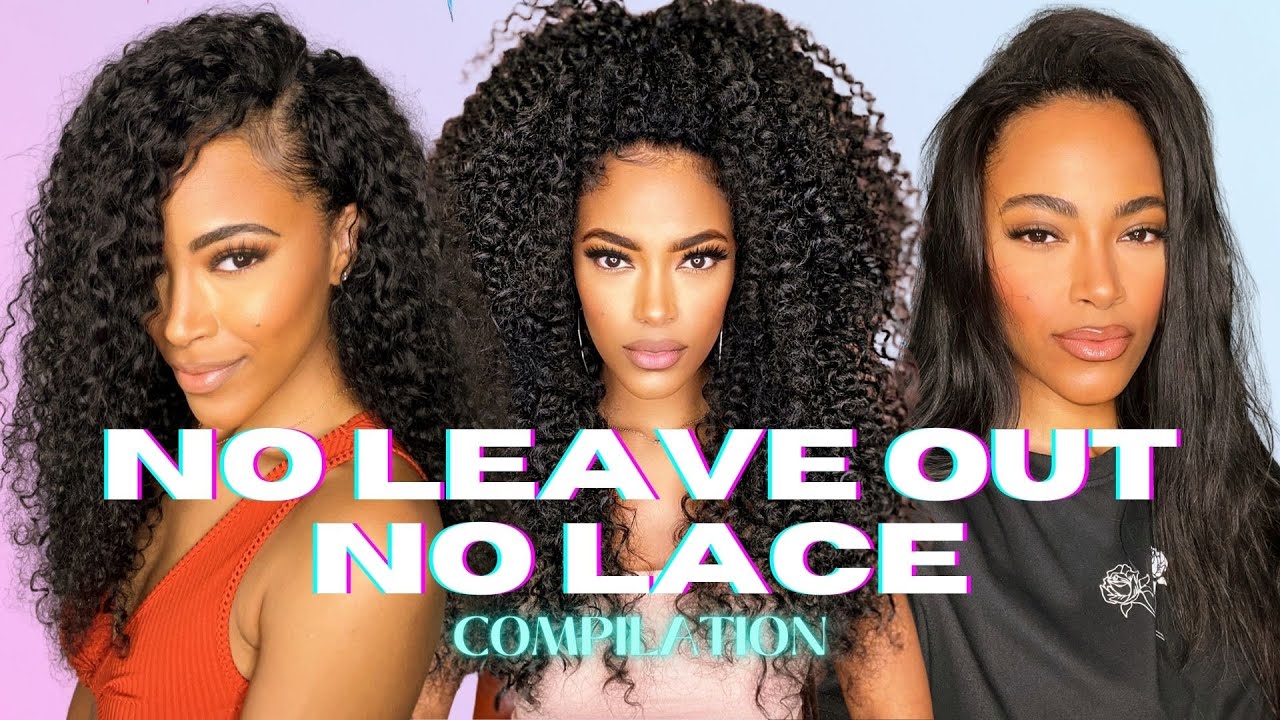 NO LEAVE OUT HAIRSTYLES 2025 | FULL TUTORIAL COMPILATION | Jasmine Defined
