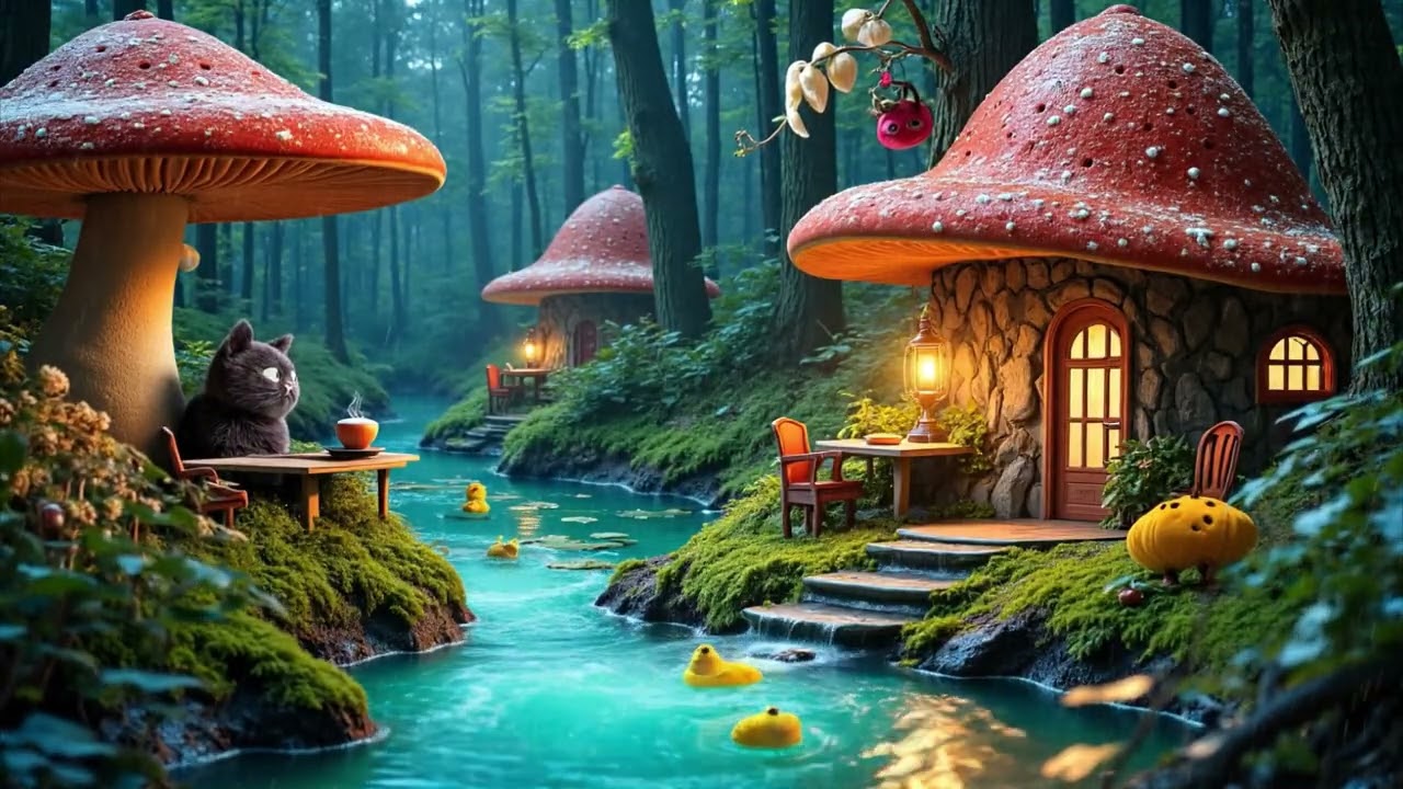 You Don’t Quit — You Restart 🍄 | Cozy Jazz Lo-Fi with Rain Sounds for Study, Focus & Relaxation