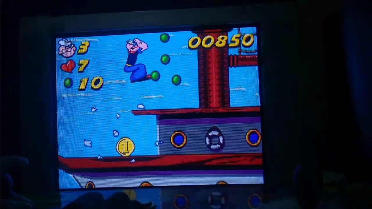 Popeye mega drive no PS2  pico drive 
