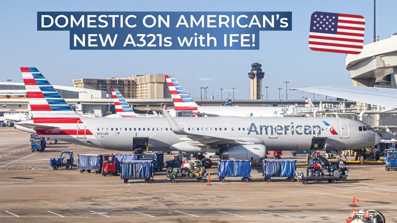 TRIPREPORT | American Airlines (ECONOMY) | Orlando - Dallas Ft. Worth | Airbus A321 Sharklets