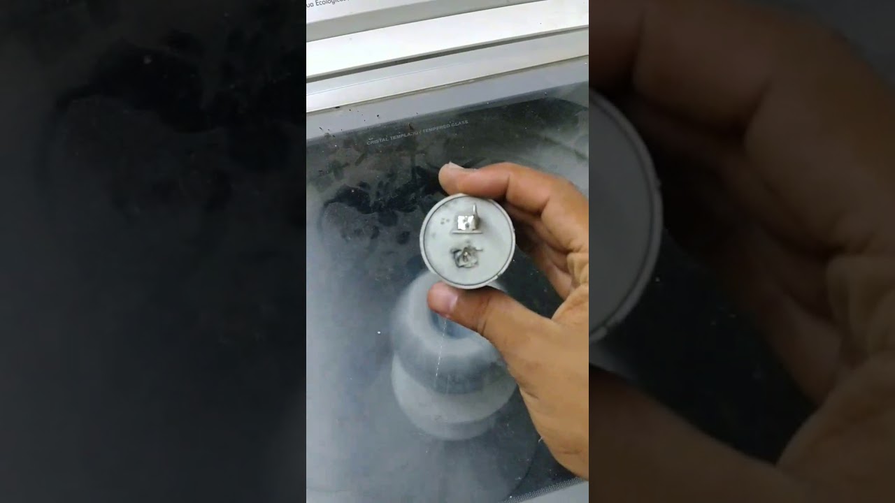 Lavadora capasitor quemado