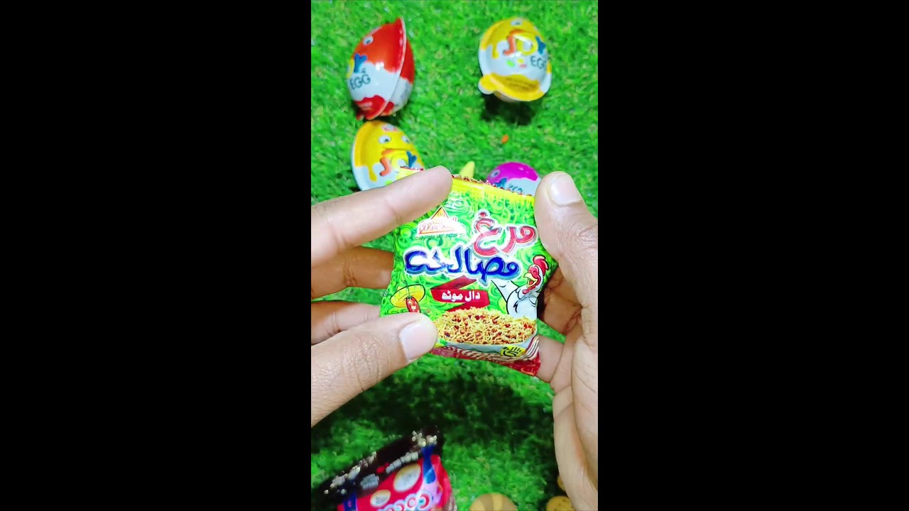Satisfying Video ASMR unboxing candy chocolates and gems.
