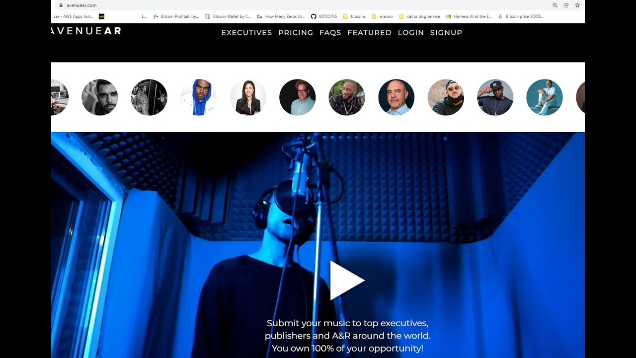 How to Submit Your Demo to a Label or A&Rs. How A&R evaluates songs in AVENUEAR. AVENUEAR Tutorial